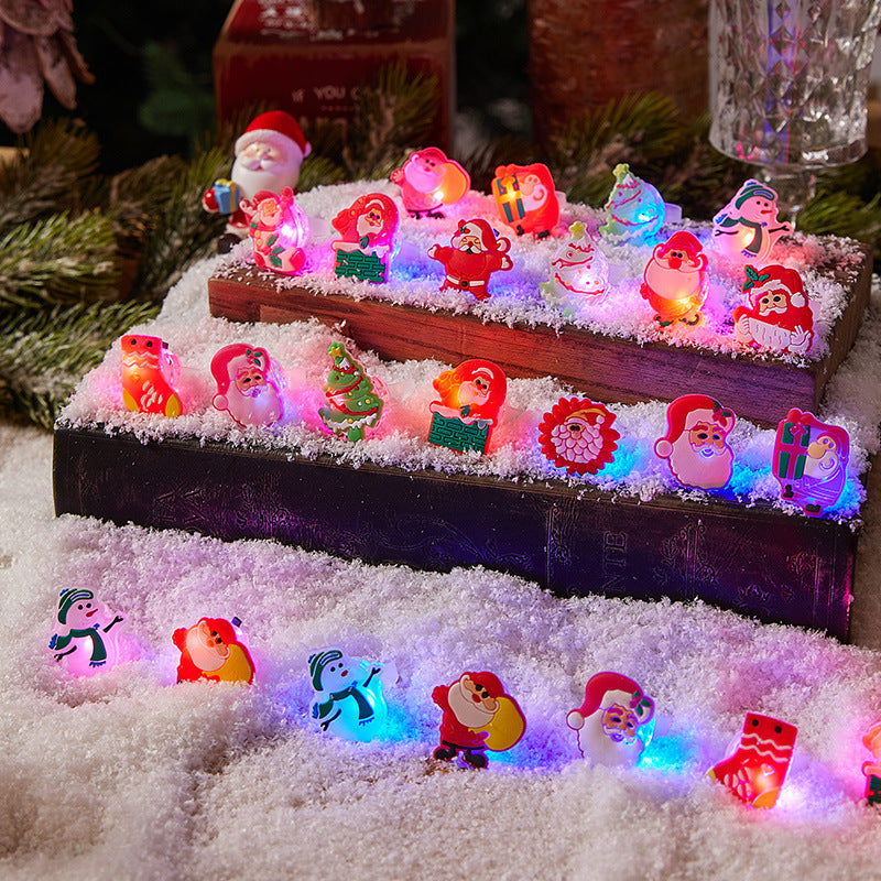 Dekorative Weihnachtslicht Figuren Karnz