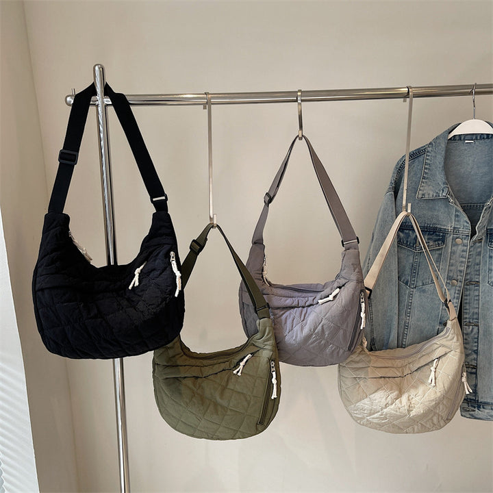 Gepolsterte Hobo-Handtasche Karnz