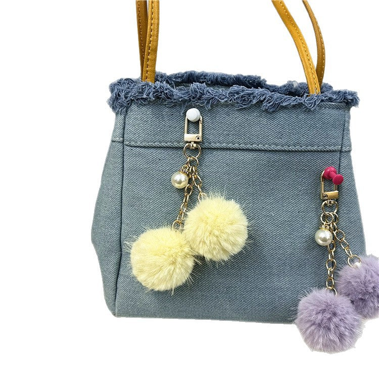 Stilvolle Denim Tragetasche Karnz