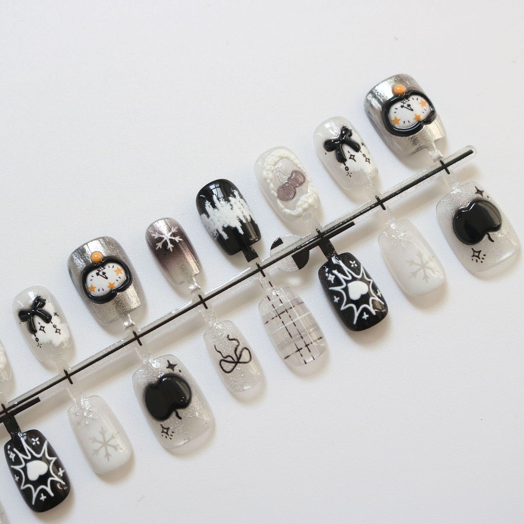 Themen Press-On Nagelkunst Set