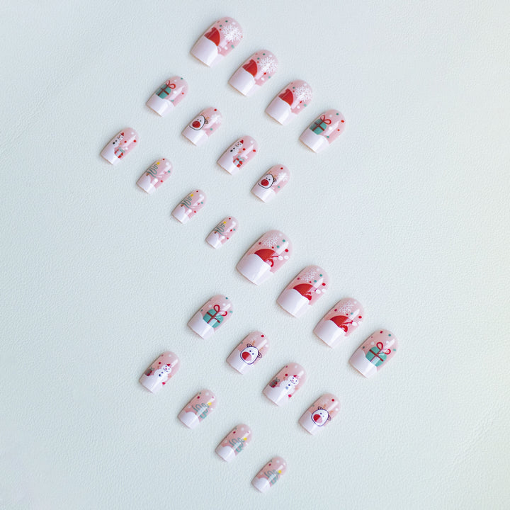 Festliches Feiertags-Nagelkunst-Set