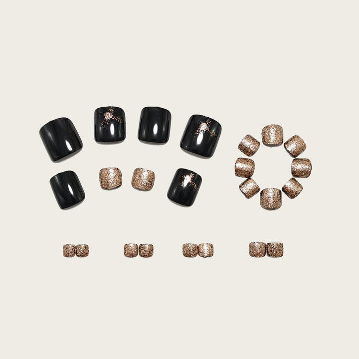 Elegante Fußnagelkunst Karnz