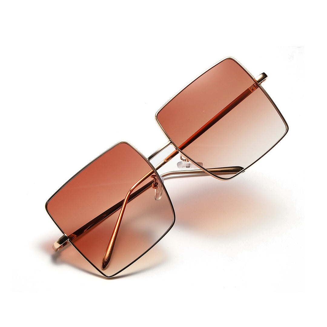 Damen Square Sonnenbrille mit einer eleganten Rahmenkonstruktion Karnz