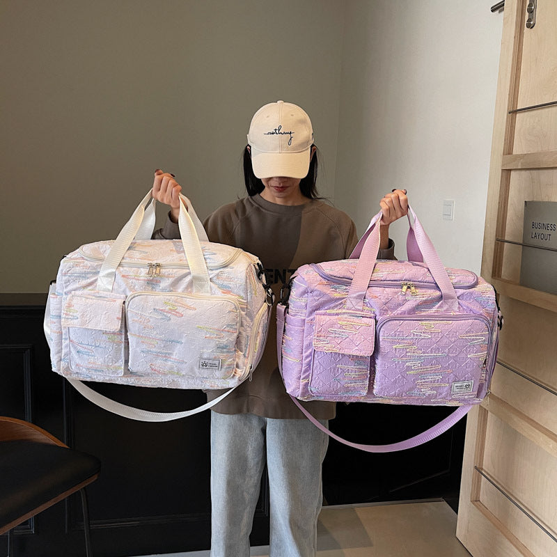 Bestickte Wochenend-Duffle Karnz