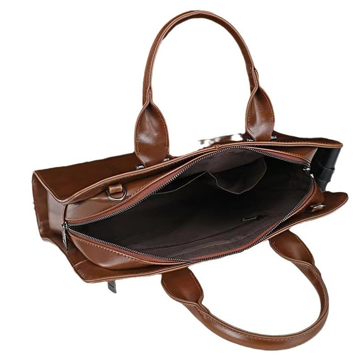 Professionelle Leder Aktentasche