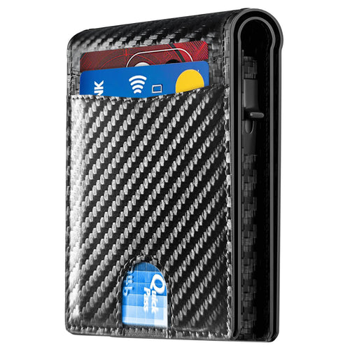 RFID-blockierendes Premium-Lederkartenetui Karnz