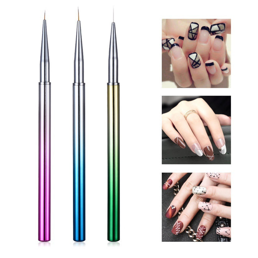 Feine Detail-Nagelkunst-Pinselset Karnz