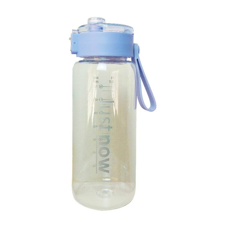 Unisex BPA-freie Wasserflasche mit Messskala Karnz