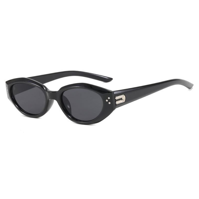 Damen Cat-Eye Sonnenbrille mit elegantem Kunststoffrahmen Karnz