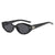 Damen Cat-Eye Sonnenbrille mit elegantem Kunststoffrahmen Karnz
