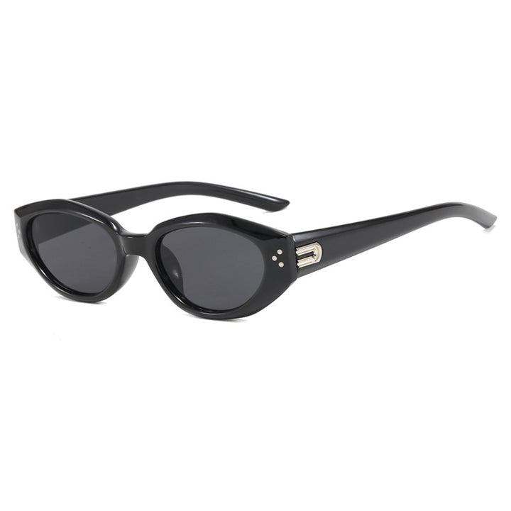 Damen Cat-Eye Sonnenbrille mit elegantem Kunststoffrahmen Karnz