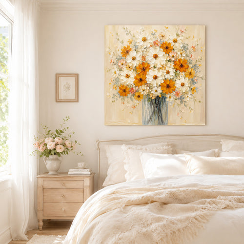 Floral Artwork Leinwanddruck