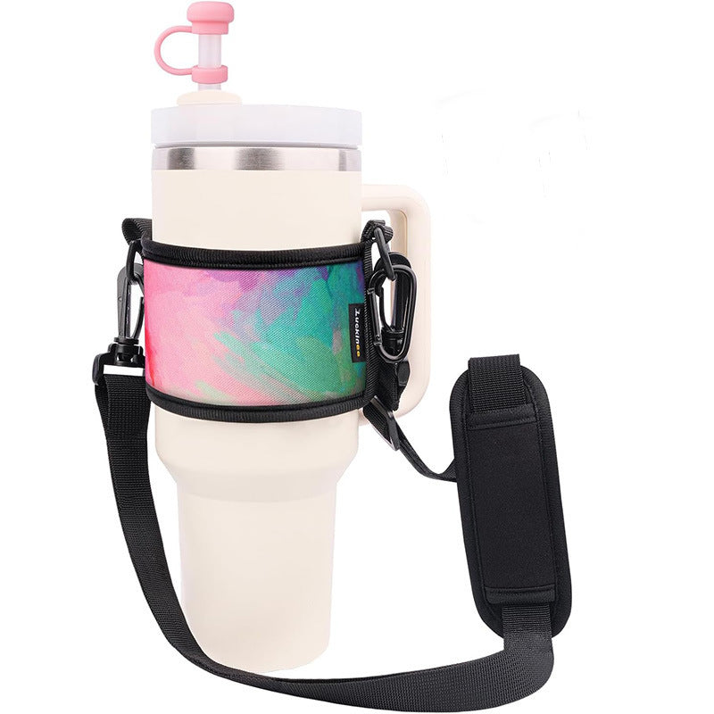 Unisex Tragbarer Becherhalter mit Schultergurt Karnz