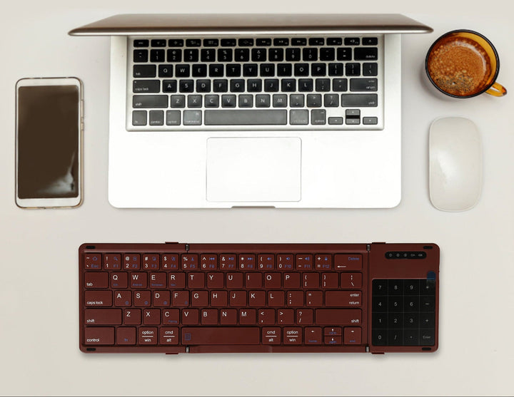 Tragbare Bluetooth-Tastatur Karnz