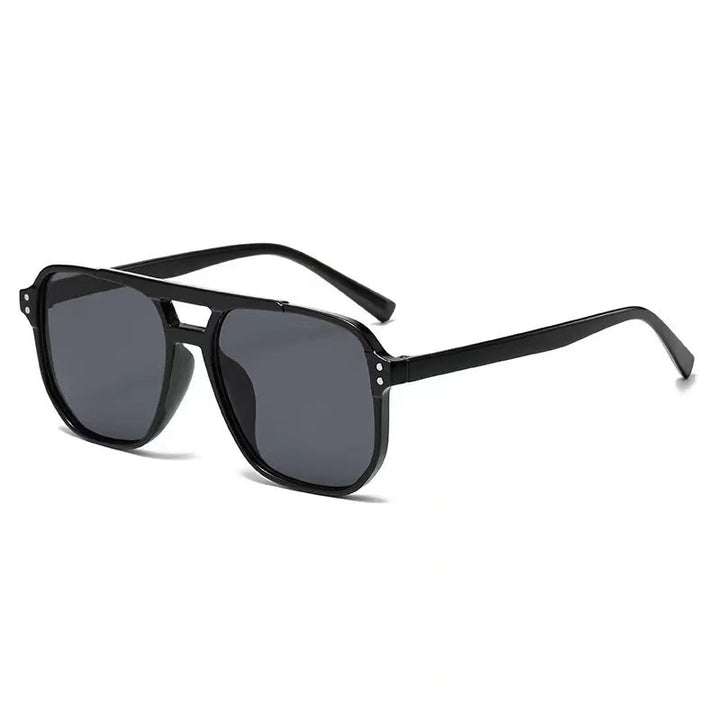 Stylische Quadratische Rahmen Sonnenbrille Karnz