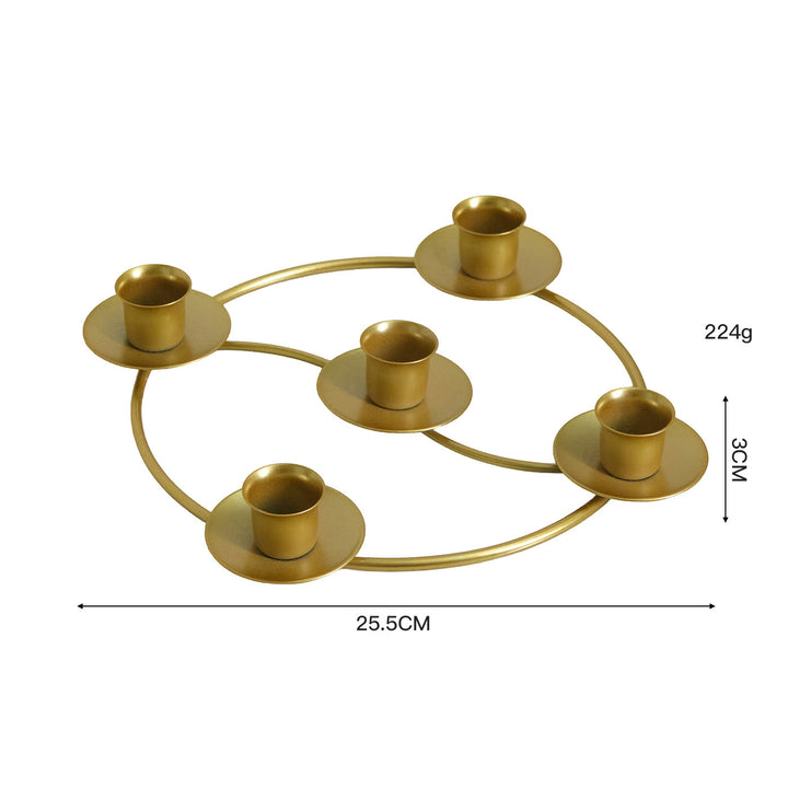 Geometrischer Multi-Kerzenhalter