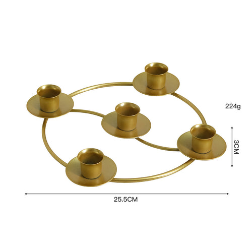 Geometrischer Multi-Kerzenhalter