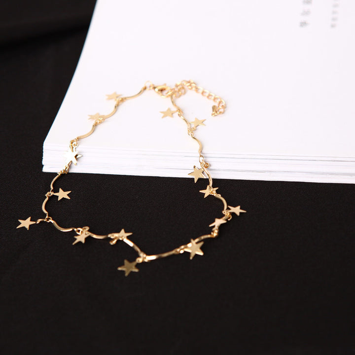 Stern Charm Linked Chain Necklace Karnz