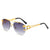 Damen Designer-Sonnenbrille mit einzigartigem Tierakzent Karnz