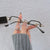Damen quadratische Fashion-Sonnenbrille mit stylishem Metallrahmen Karnz