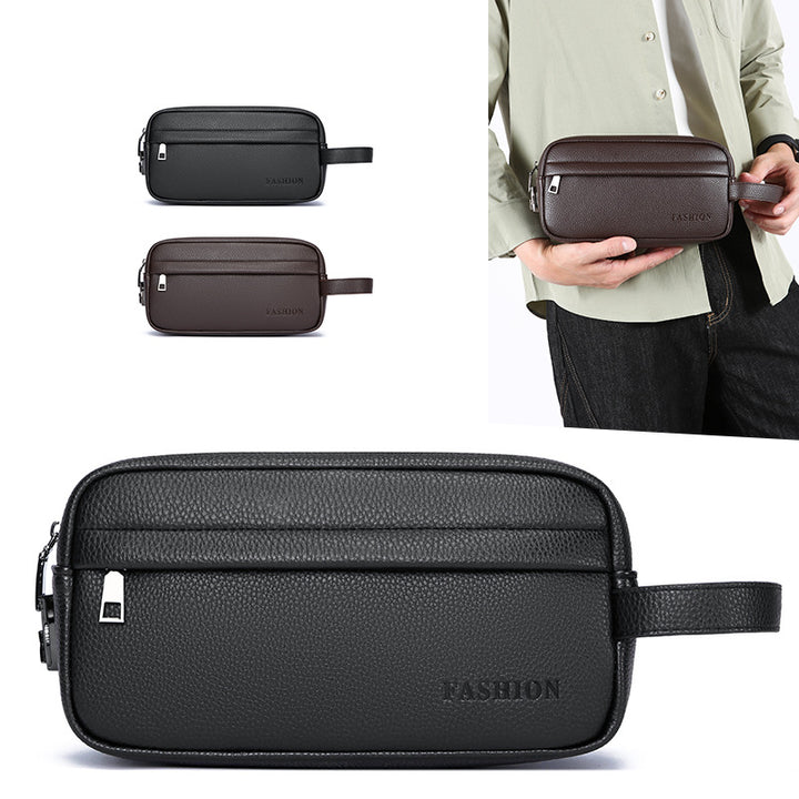 Premium Leder Kulturbeutel Karnz