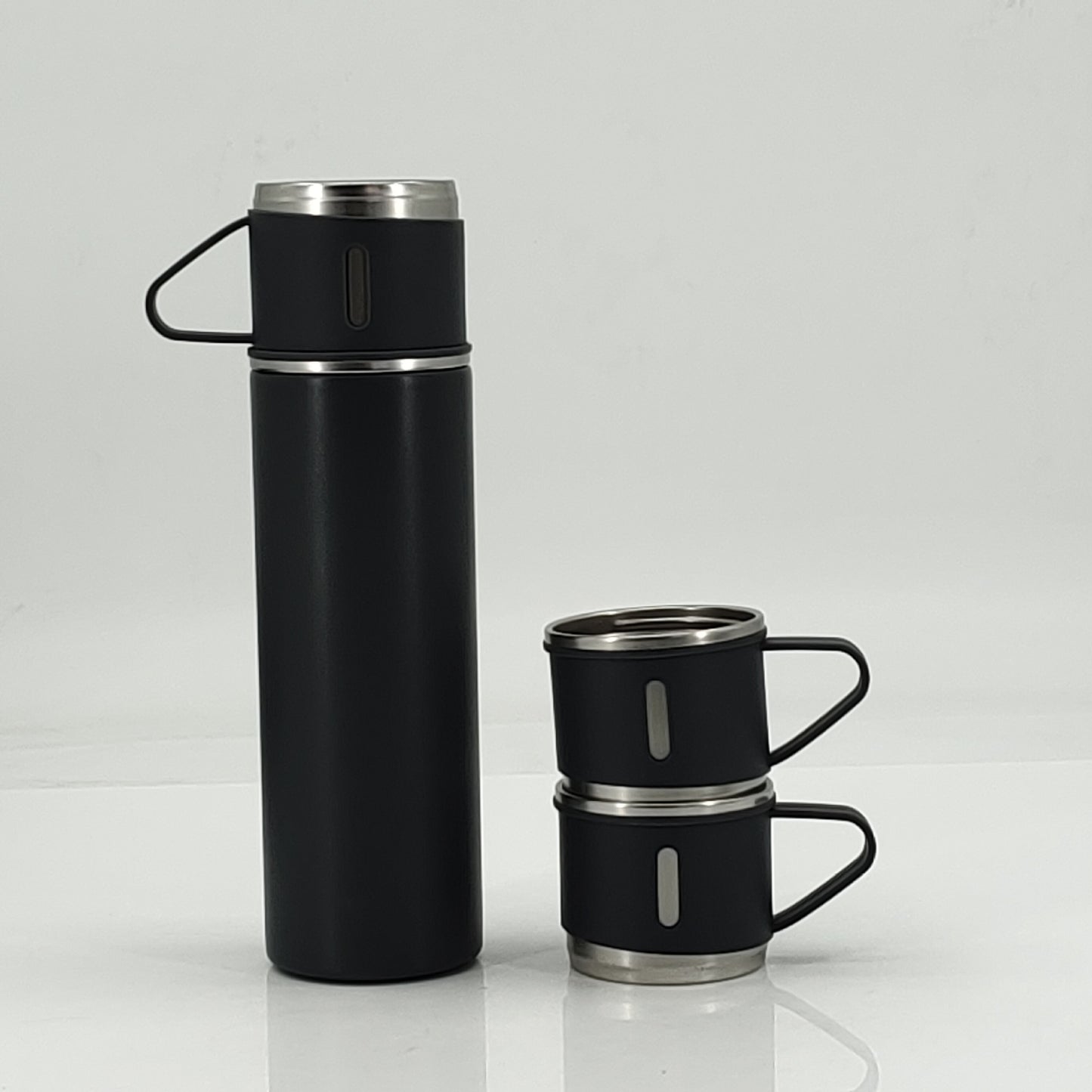 Damen Isolierflasche mit integrierten Tassen Karnz