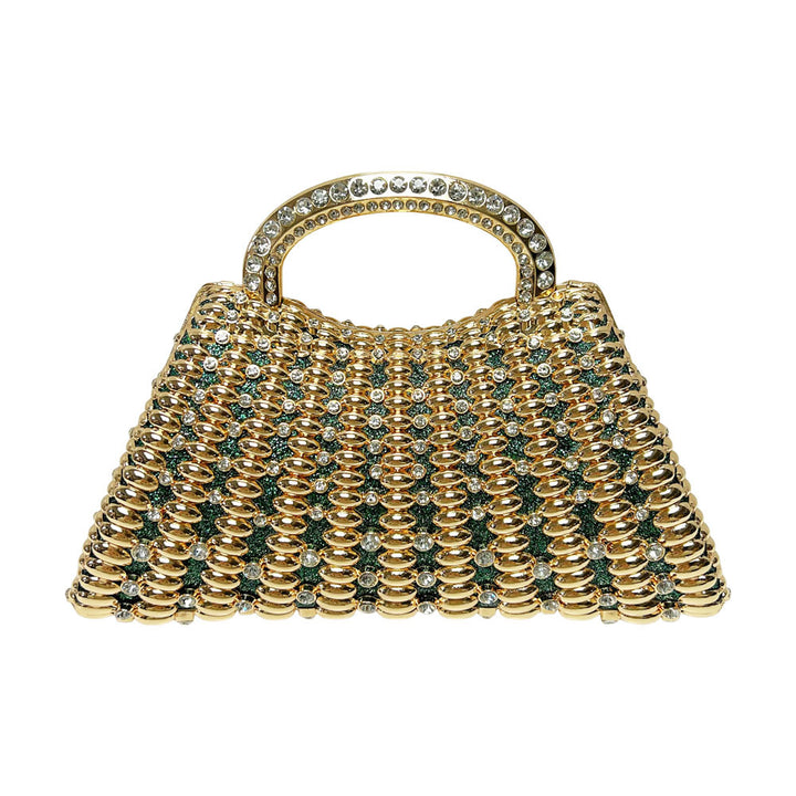Strass-besetzte Abendhandtasche