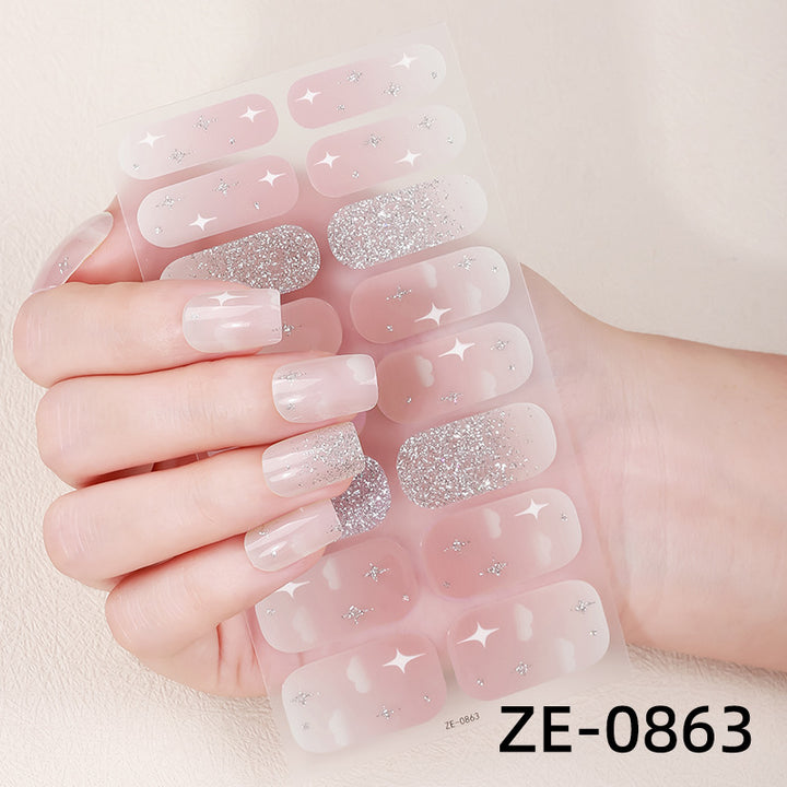 Sternen Ombre Nagel Wraps