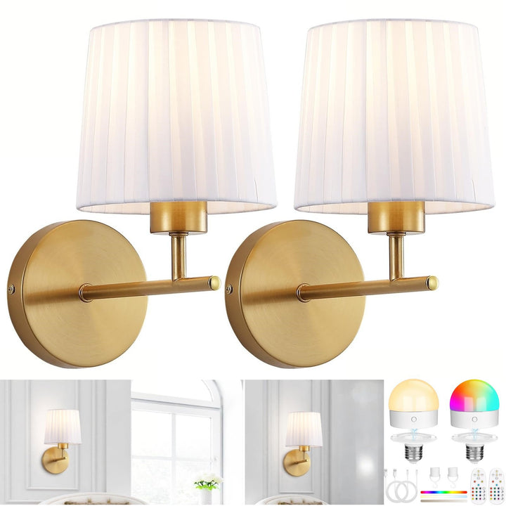 Elegante moderne Wandleuchte