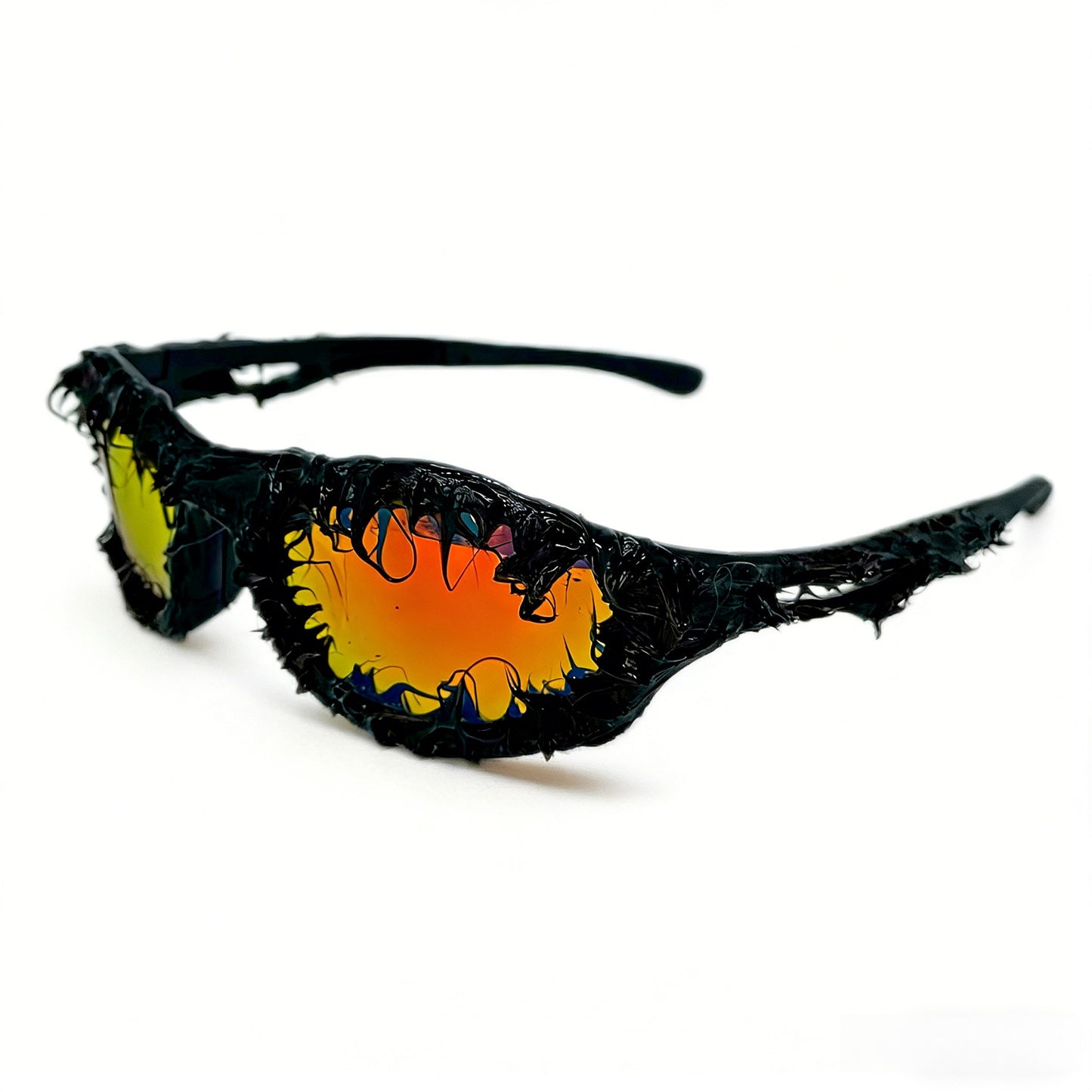 Damen außergewöhnliche Sportsonnenbrille mit innovativem Design Karnz