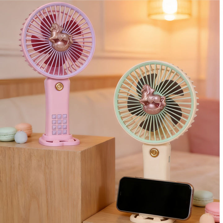 Damen Tragbarer Mini-Ventilator mit attraktivem Kinderdesign Karnz