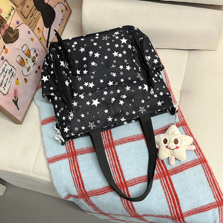 Stylischer Sternenbedruckter Rucksack Karnz 1791205378