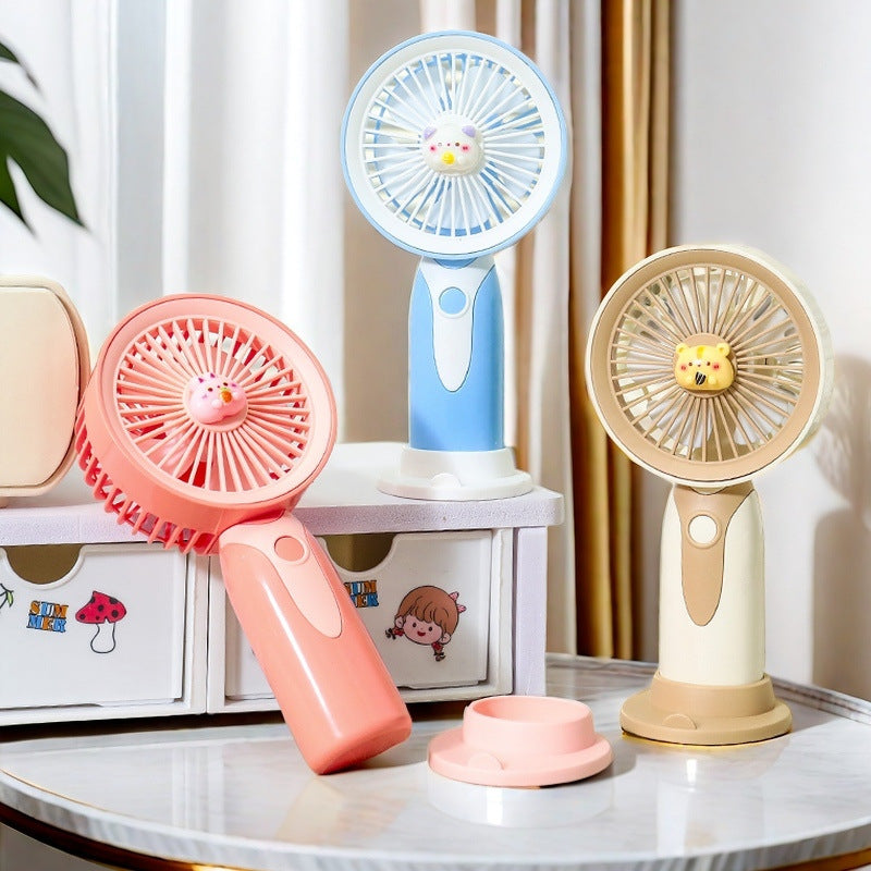 Damen Tragbarer Handventilator mit tierischem Design Karnz