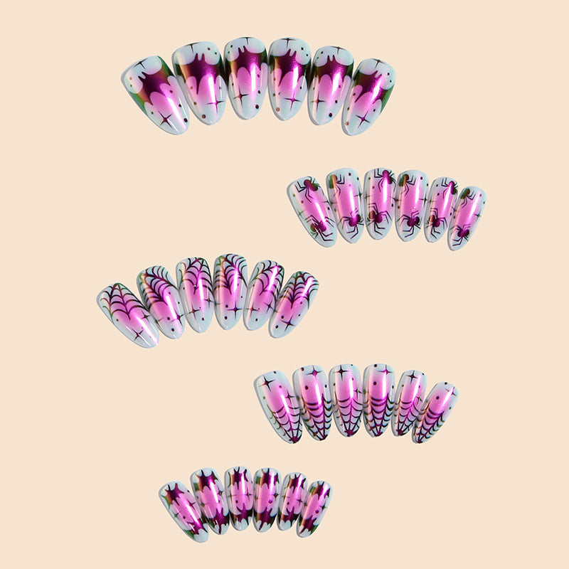 Kreatives Halloween Nagelset Karnz