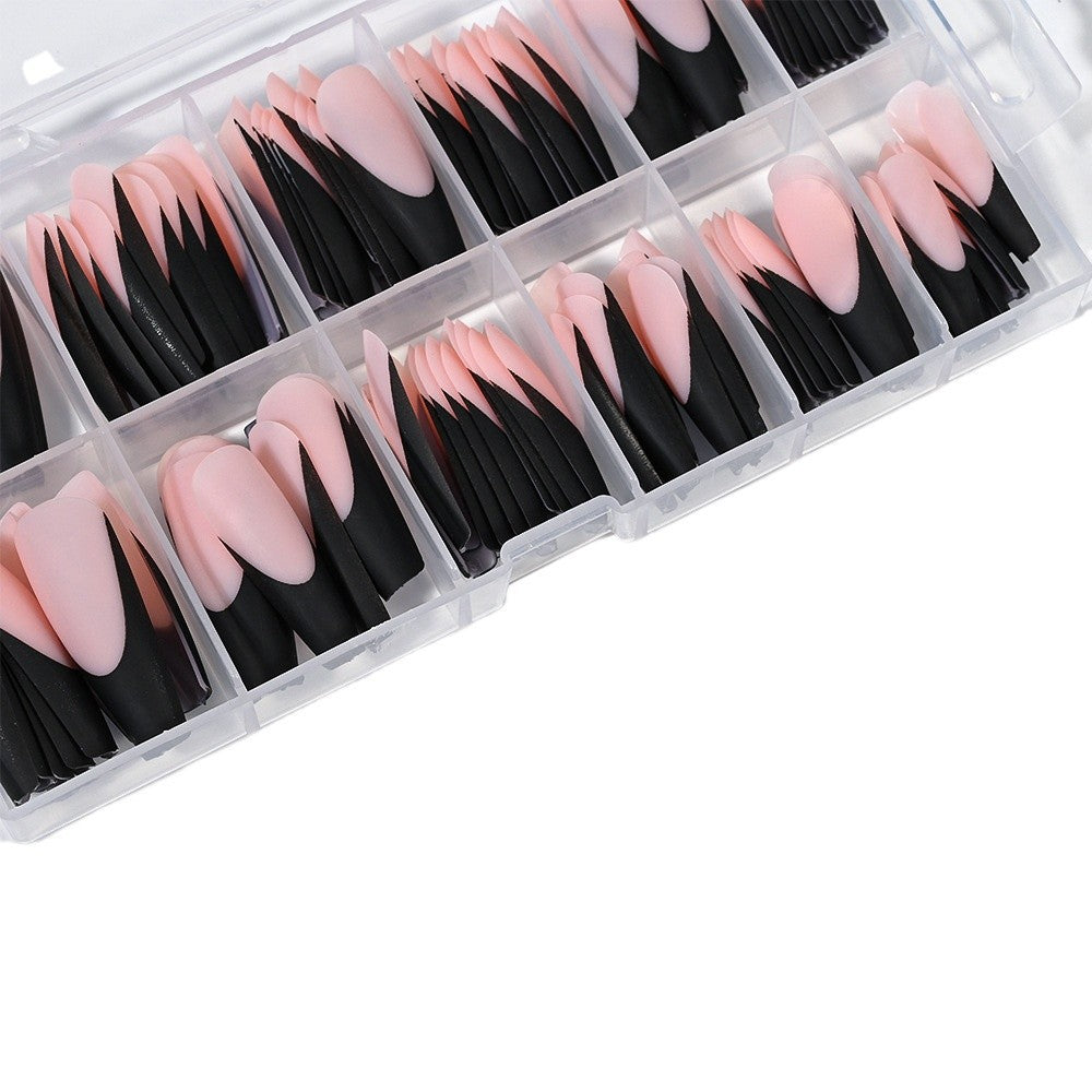 Professionelle Lange Stiletto Nagelspitzen Karnz