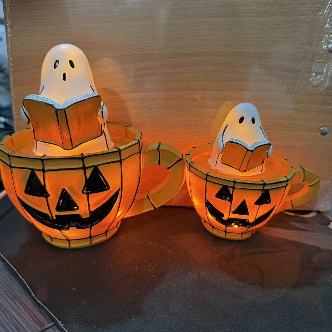 Dekorative Halloween Geist Leselampe Karnz