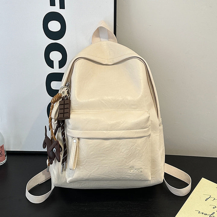 Elegante lässige Leder-Rucksack