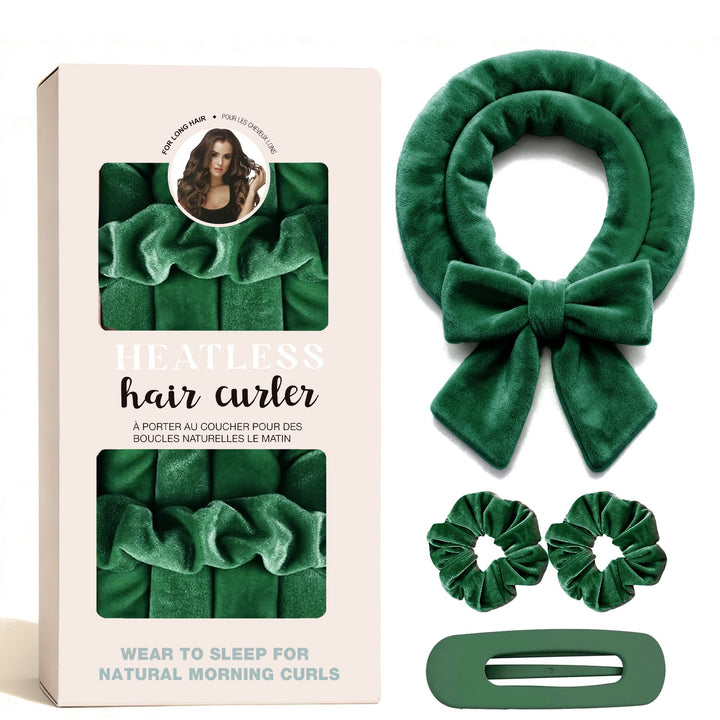 Hitzefreies Satin-Haarlocken-Set