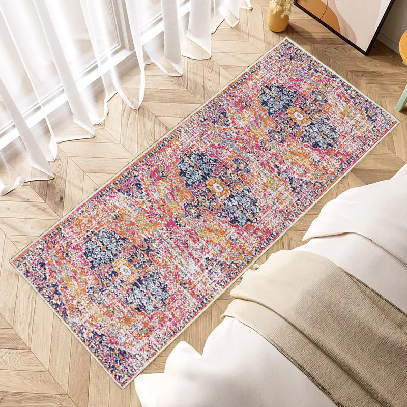 Vintage Bohemian Läufer Teppich Karnz