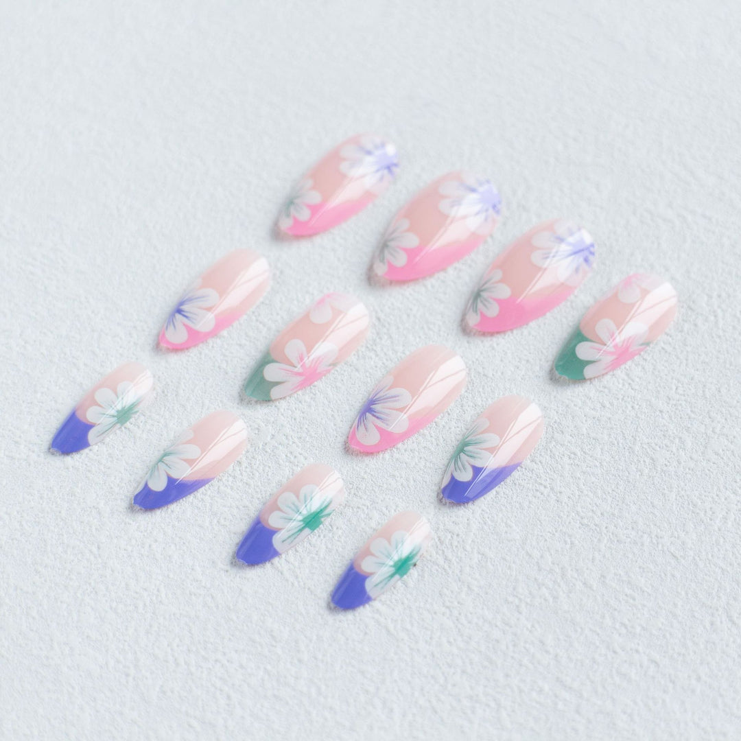 Floral Acryl Nagelkunst Design Kit