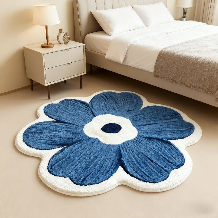 Dekorativer Floral-Muster-Bereichsteppich