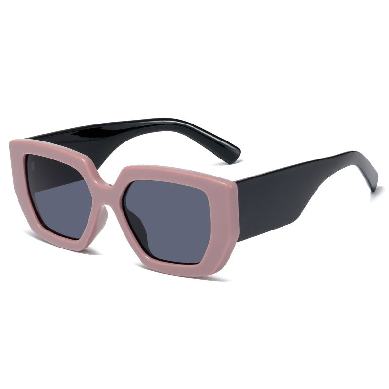 Damen Extravagante Geometrische Sonnenbrille Karnz