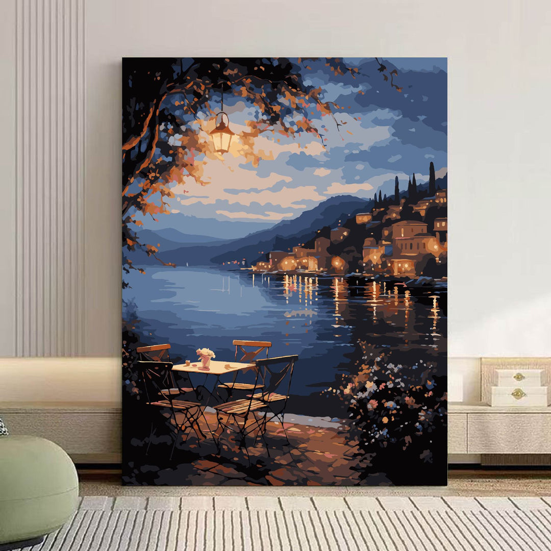 Scenic von Natur inspirierte Leinwandkunst Karnz