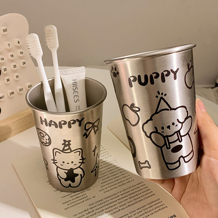 Lustiger Partybecher mit Tiermotiv Karnz