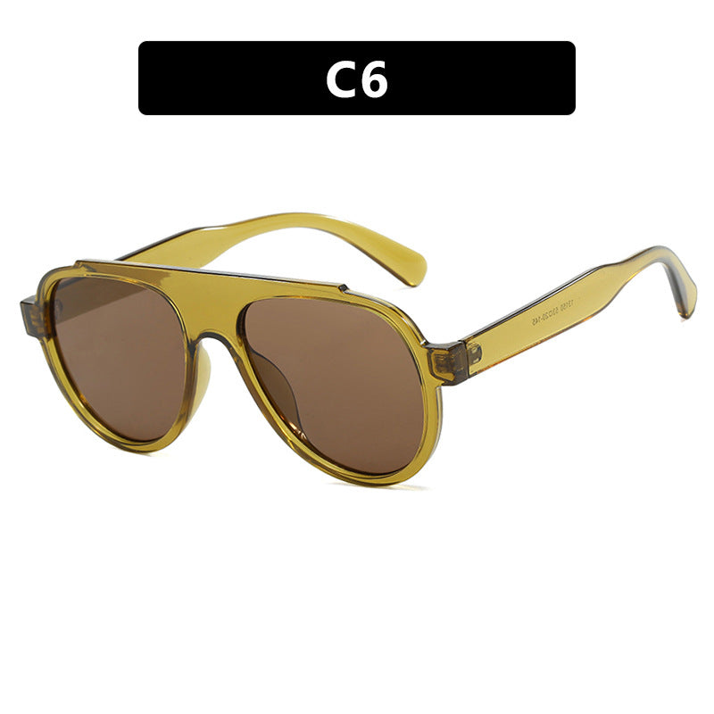 Damen stilvolle schwarze Sonnenbrille im modernen Design Karnz