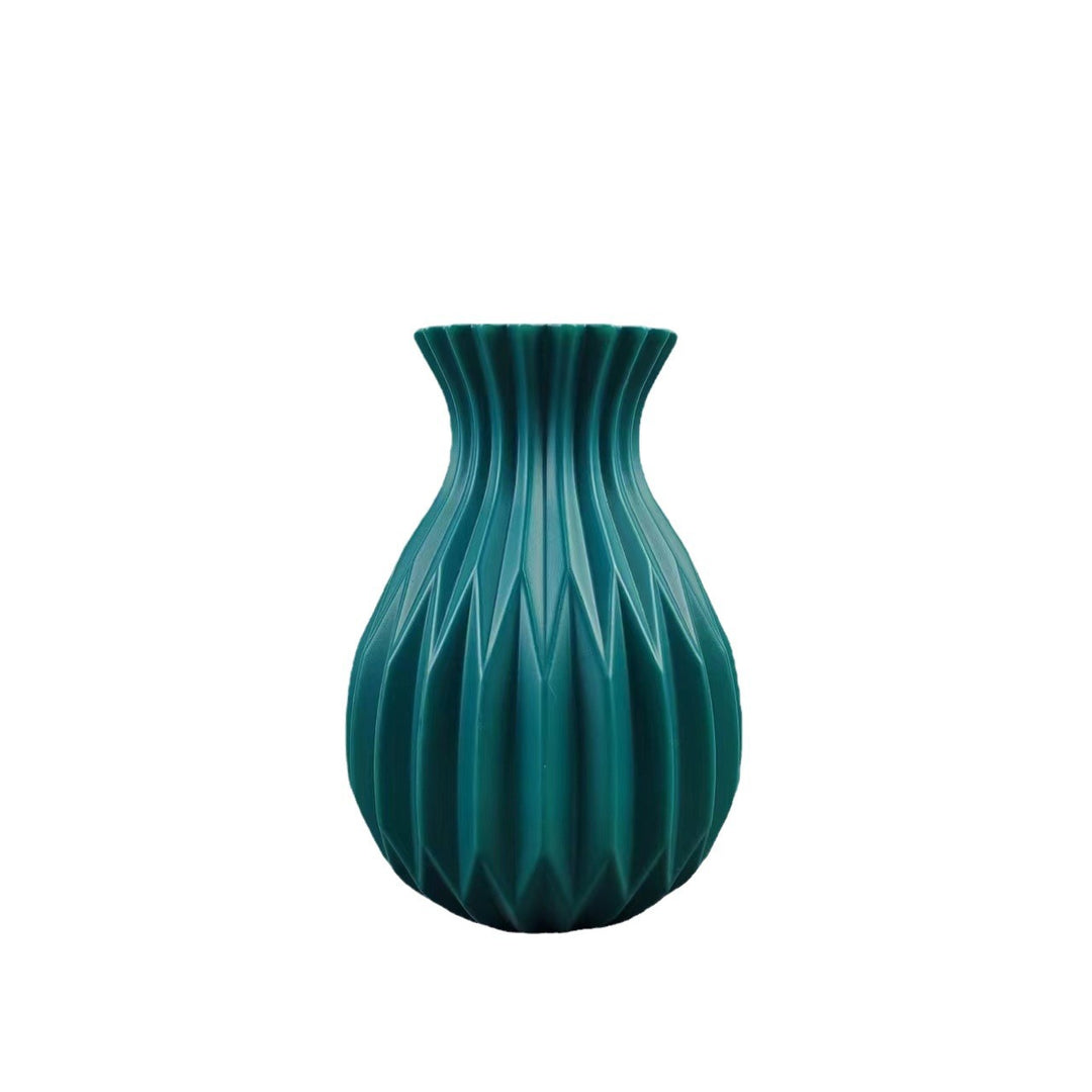 Moderne dekorative strukturierte Vase Karnz