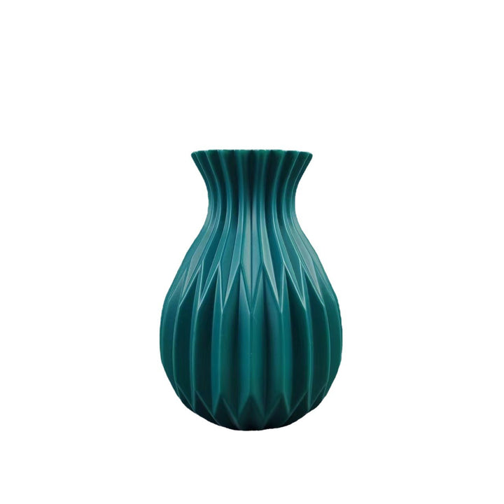 Moderne dekorative strukturierte Vase Karnz