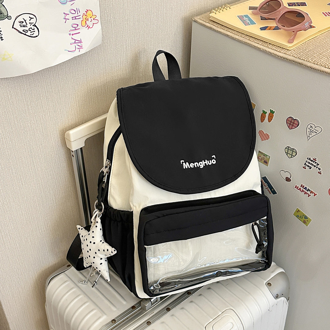 Stylische transparente Utility-Rucksack Karnz
