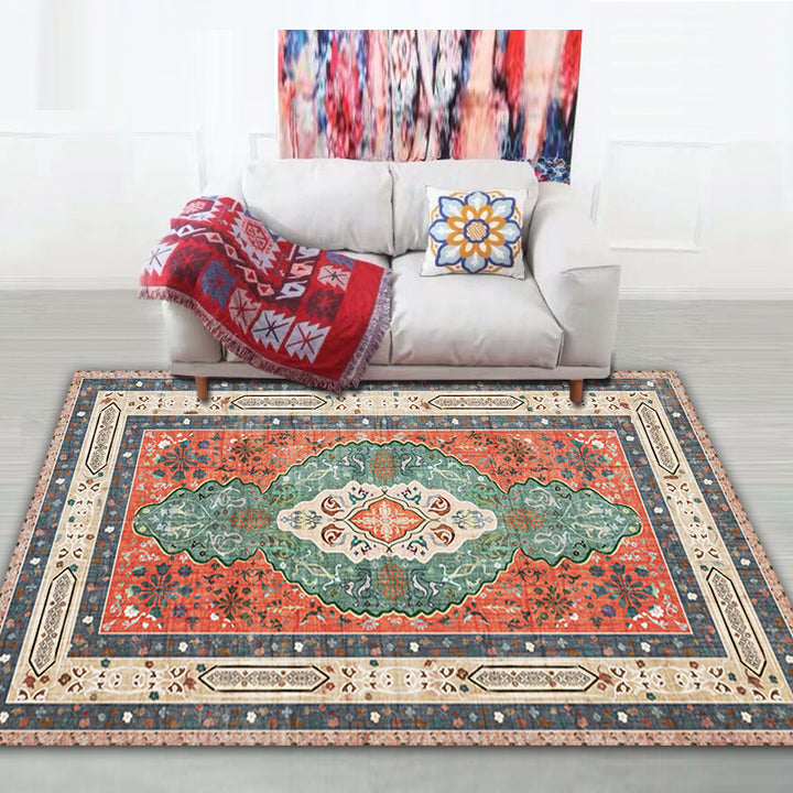Dekorativer orientalisch inspirierter Teppich