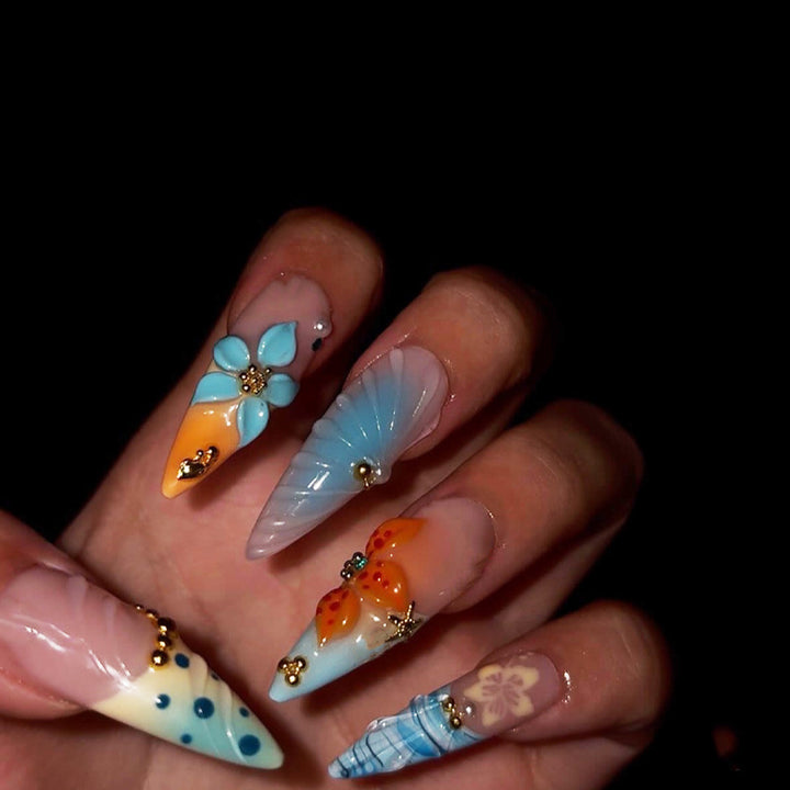 Artistic Gel Nail Tips Set Karnz